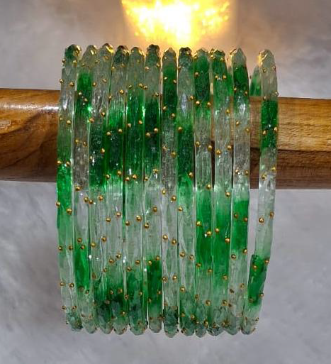 Double Color Raindrop Bangles