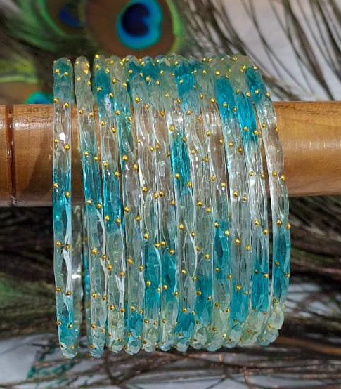 Double Color Raindrop Bangles