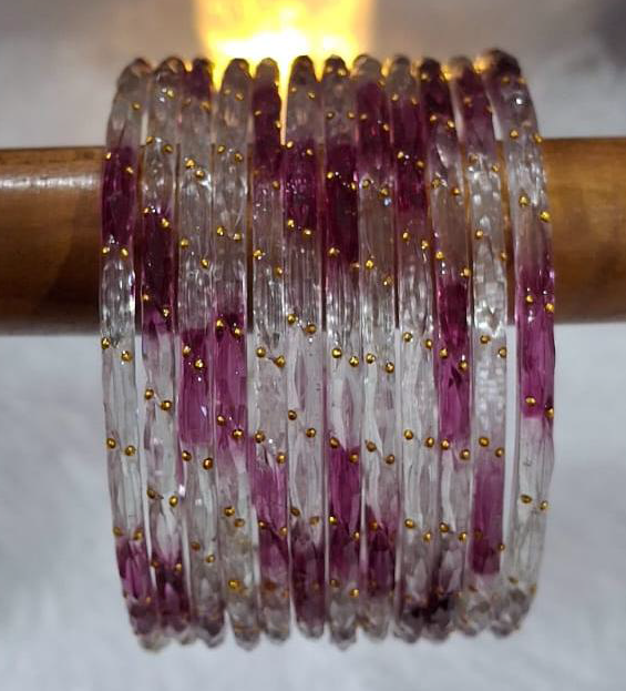 Double Color Raindrop Bangles