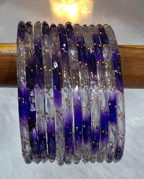 Double Color Raindrop Bangles